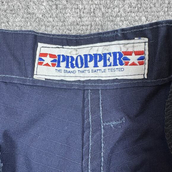 Propper Public Safety Tactical Combat Pants Men's Large Long Blue Pants Adjustab - Picture 7 of 12